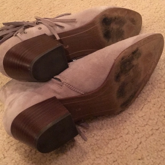 Sam Edelman taupe suede boots - Picture 5 of 7